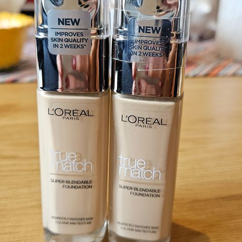 Loreal true match 1W nye forseglet 100kr pr eller 150kr for begge.