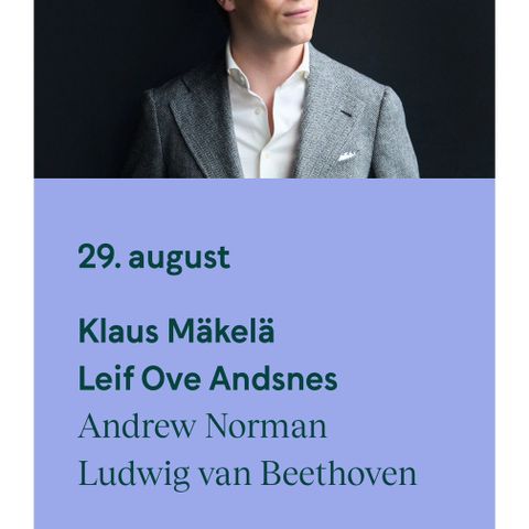 Leif Ove Andsnes og OFO - 29. august 19:00