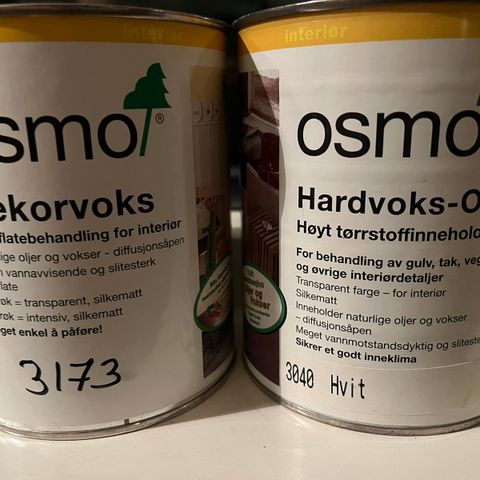 Osmo voks/olje