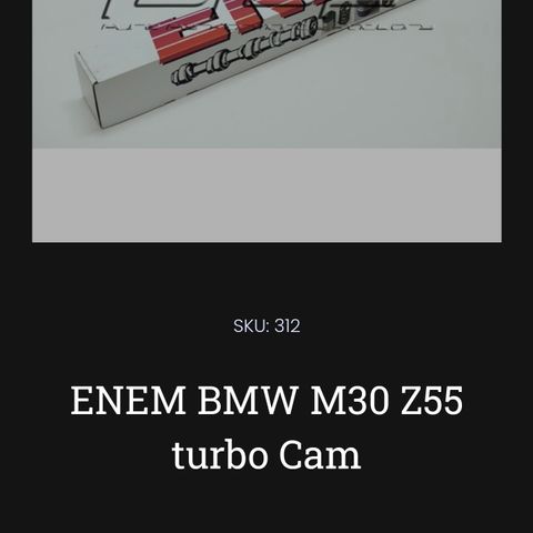 Z55 Turbo cam fra ppf