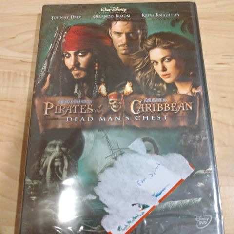 Pirates of the Caribbean dead man's chest dvd ny