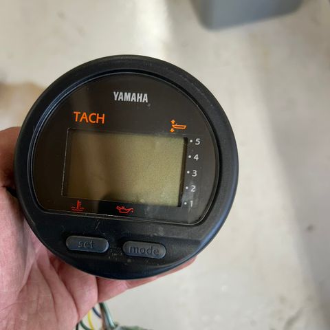 Tachometer turteller til Yamaha F motorer firetaktere