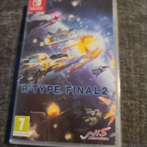 R-type final 2 NY i plast nintendo switch