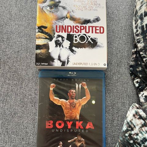 Undisputed 1-4 (blu-ray) Boyka samling film sport kampsport boksing MMA