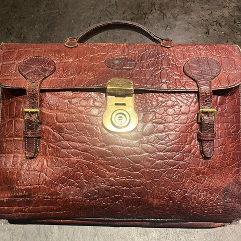 Mulberry Congo Croc Brown, Vintage