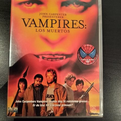 John Carpenter - Vampires - Los Muertos ( DVD) Ny i plast - 2002