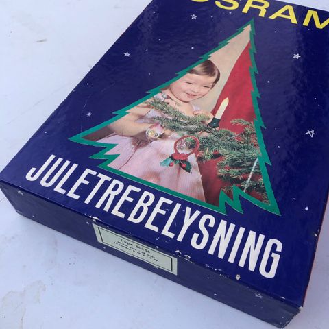 retro julebelysning Osram