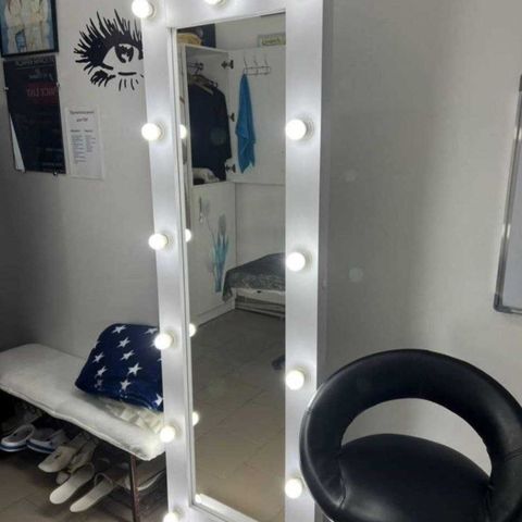 Mirror with backlight