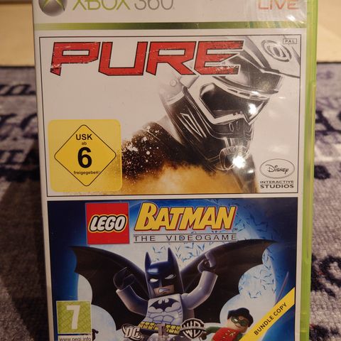 LEGO Batman & PURE Bundle Copy XBOX 360