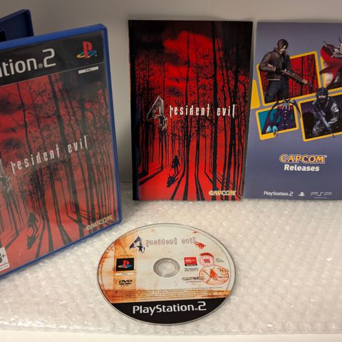 Resident Evil 4, PS2, PAL m/manual