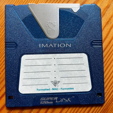 Imation Super Disk 120 MB - Floppy Disk med mer lagring