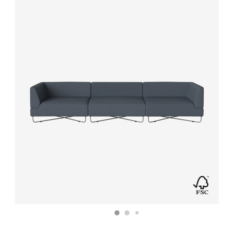 Strøken Orlando sofa fra Bolia!