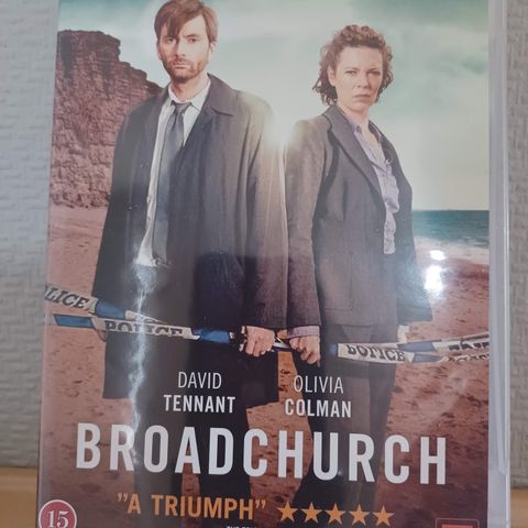 Broadchurch - Sesong 1 - TV-serie / Krim (DVD) –  3 filmer for 2