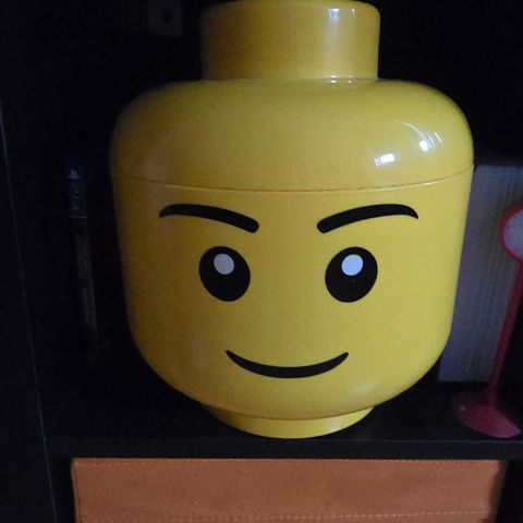 Lego storage head large oppbevaring & hånkle