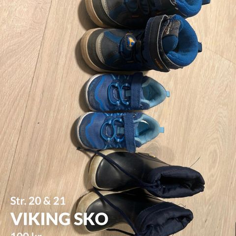 Viking sko i str.20-21