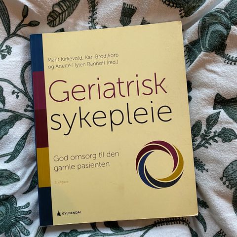 Geriatrisk sykepleie