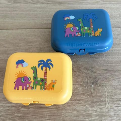 Babuska med Safari motiv fra Tupperware