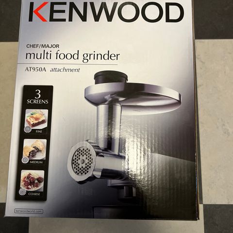 Kenwood Multi food grinder