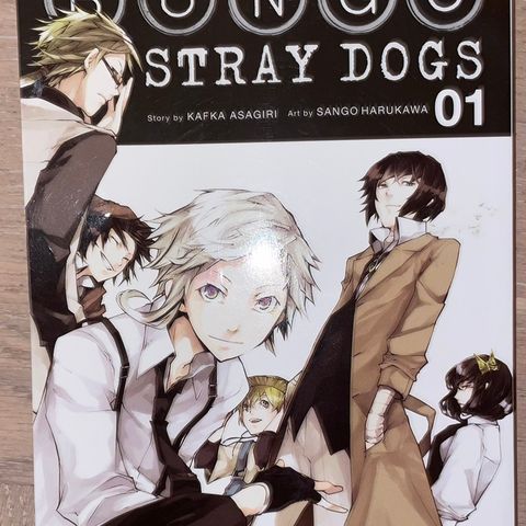 Bungo Stray Dogs bok 1, 50 kr