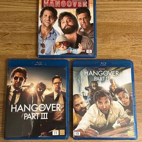 Hangover Trilogien (Blu-ray) Norsk tekst