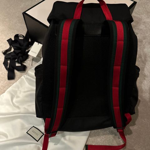 Meget fin Gucci  Techno canvas backpack