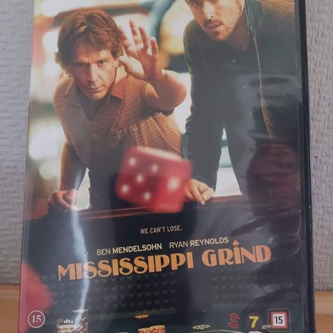 Mississippi Grind - Drama / Thriller / Komedie (DVD) –  3 filmer for 2