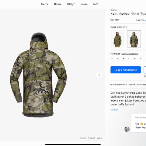 Norrøna Kvinnherad Gore-tex parka