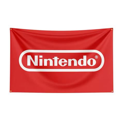 Nintendo flagg 60x90cm