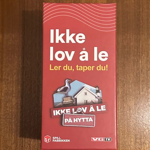 Spill - Ikke lov å le på hytta