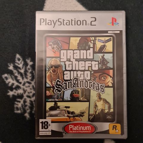 Grand Theft Auto San Andreas Platinum PS2