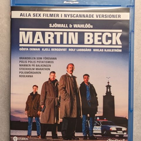 Martin Beck (seks filmer spilt av Gösta Ekman)