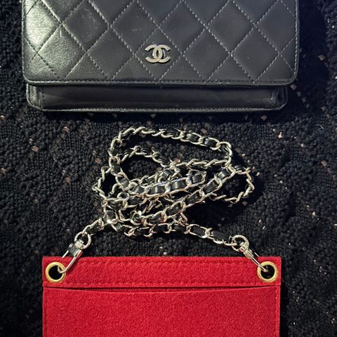 Chanel CC Lambskin WOC