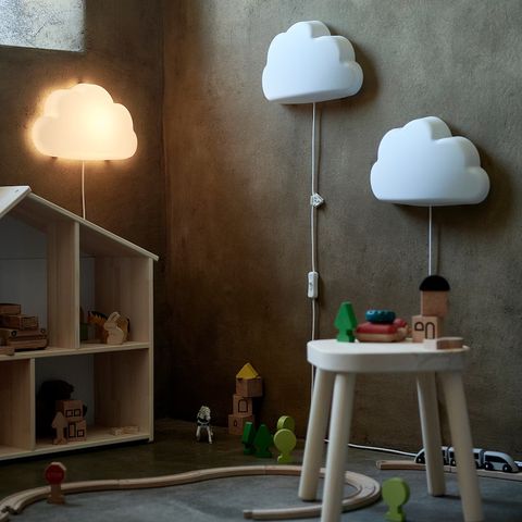 Upplyst vegglampe IKEA