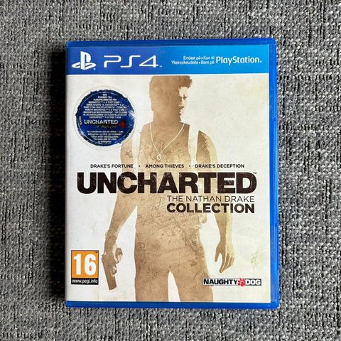 Uncharted The Nathan Drake Collection til PS4