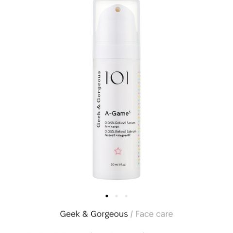 Geek&Gorgeous 0.05 Retinal Serum