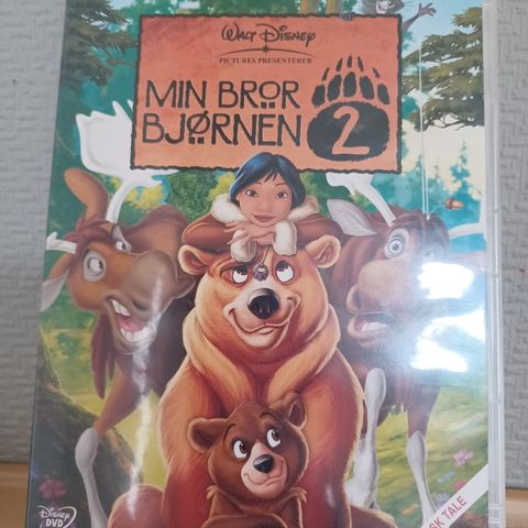 Min bror bjørnen 2 - Barn/Eventyr (DVD) –  3 filmer for 2