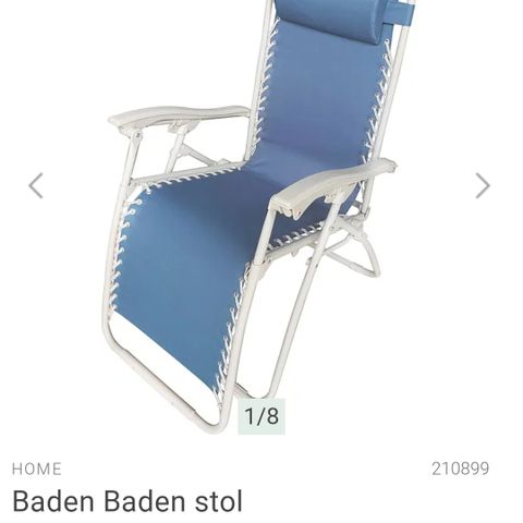 Baden baden stol