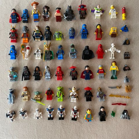 LEGO Minifigurer - SJELDNE