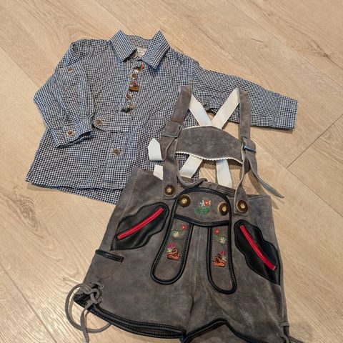 Lederhosen barn str 86 og 98