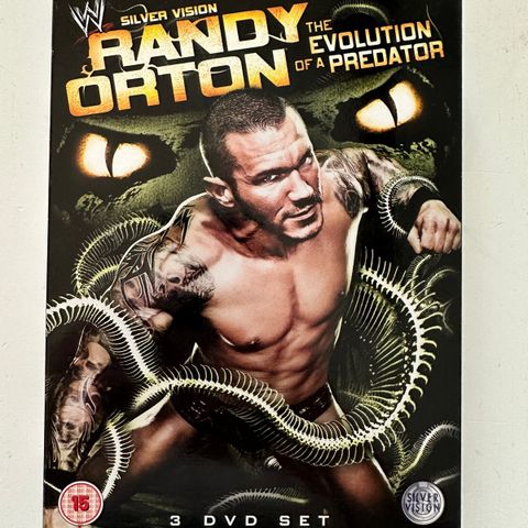 WWE Randy Orton The Evolution Of A Predator 3-Disk DVD