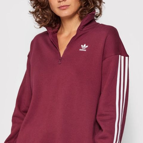 Ny Adidas-genser, zip-hals