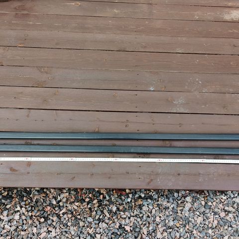 Thule Squarebars 128 cm - kr 400