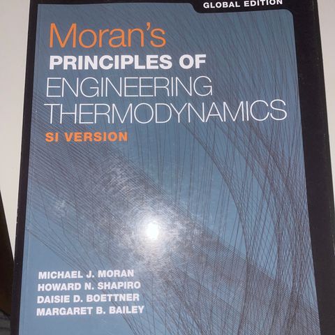 Principles of enigneering thermodynamics