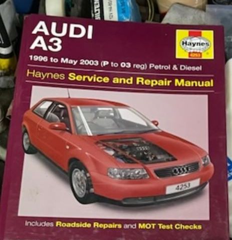 Haynes manual Audi A3 1996 - 2003