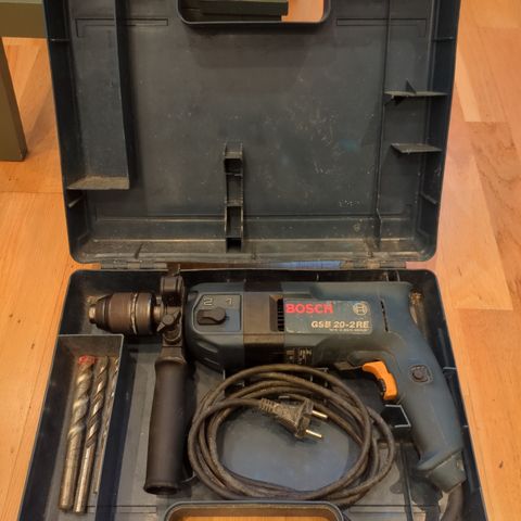 Ny pris! Bosch GSB 20-2RE borhammer/drill