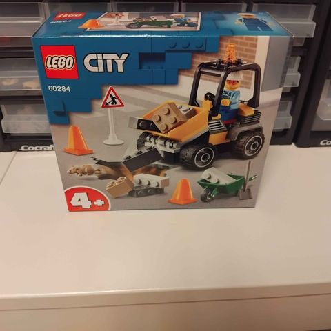 Lego City Roadwork Truck | Uåpnet! | 60284