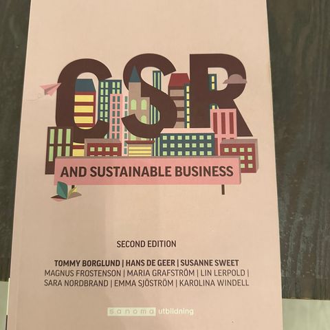 CSR and sustainable business