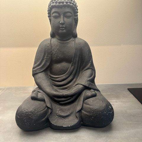 Stor buddha figur