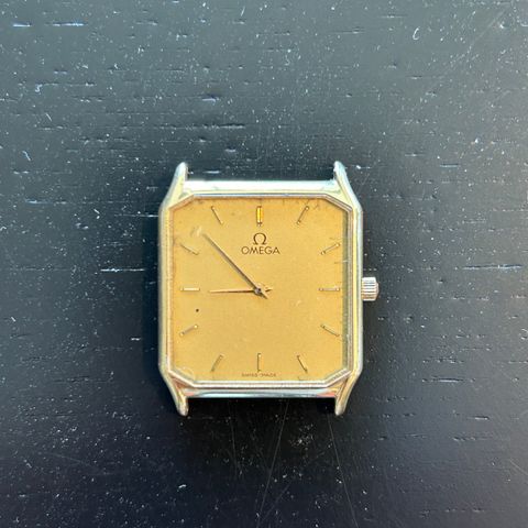 Omega klokke 14k gull