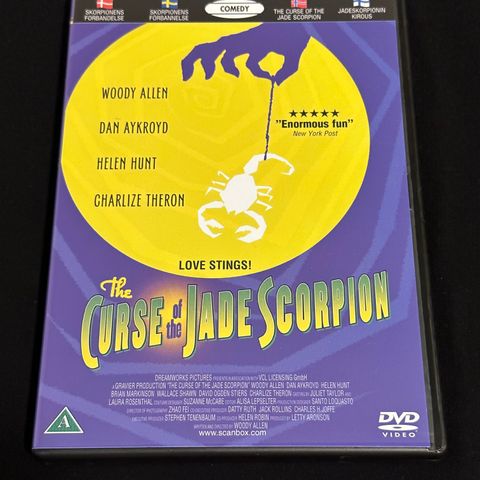 The Curse Of The Jade Scorpion (DVD) Norsk Tekst